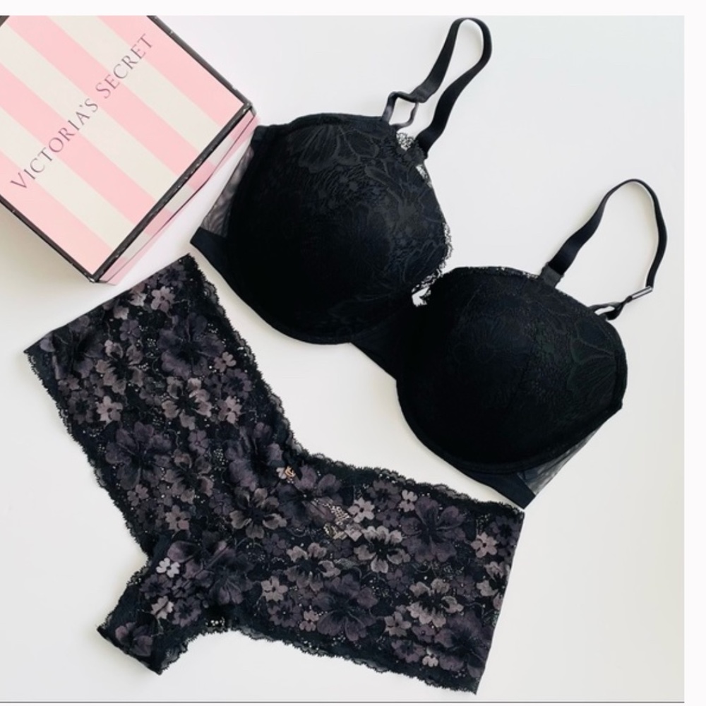 Victoria's Secret black lingerie set